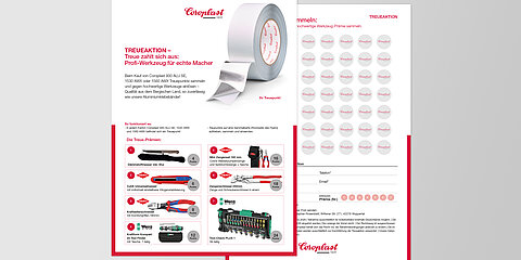Flyer zur Treueaktion