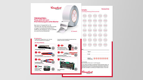 Flyer zur Treueaktion