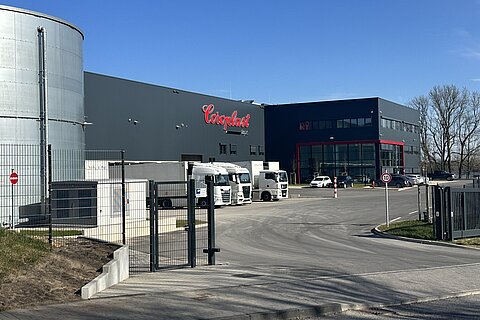 Neues Logistikzentrum von Coroplast Tape an der Heinz-Fangman-Straße in Wuppertal 