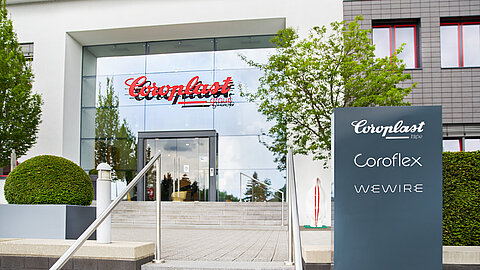 Haupteingang Coroplast Group