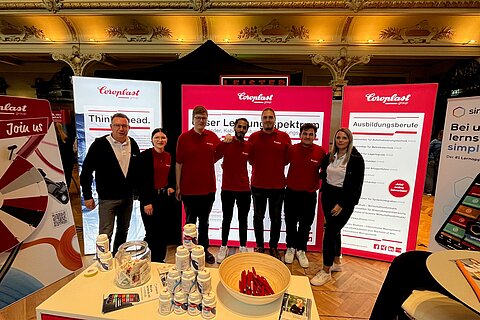Coroplast Group trade fair team