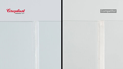 Coroplast Tape Spt Tape versus Silicone