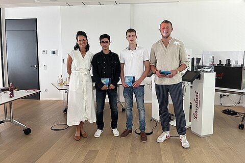 Third-placed team at the 2023 Apprentice Pitch