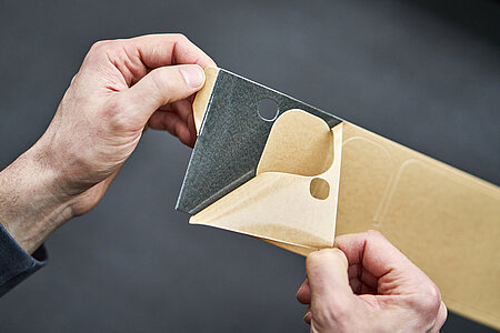 Easy to process Coroplast die-cut parts
