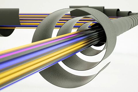 Wiring harness is wrapped with adhesive tape from Coroplast Tape