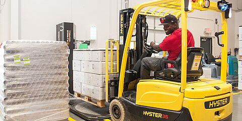 forklift driver at coroplast tape corporation in rockhill
